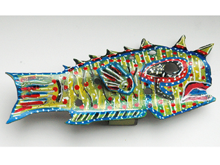 Fish with Two Horns by Bernard  Moriaz