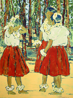 Waimanalo Hula by Nancy Vilhauer