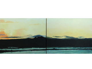 NW Skies by Pegge Hopper