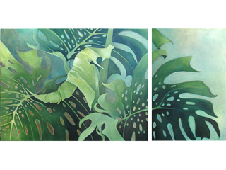 Manoa Hillside by Patricia Field