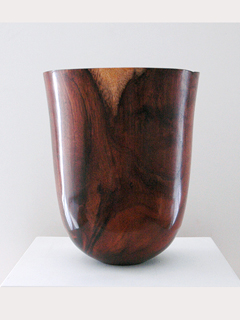 Untitled: Koa Vessel by Francisco Clemente (View 2)