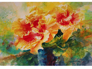Hibiscus by Tom Tomita