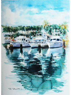 Kewalo Basin by Tom Tomita