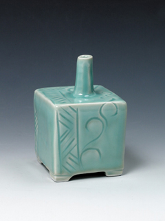 Square Vase IV by Sangin Kwon