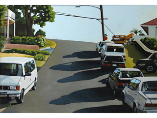 Cars on a Hill by Brenda Cablayan