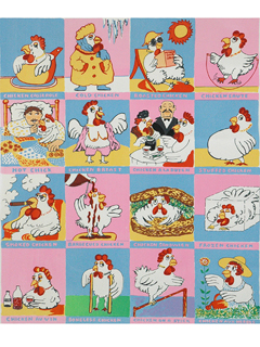 Les Chickens by Guy  Buffet (1943-2023)