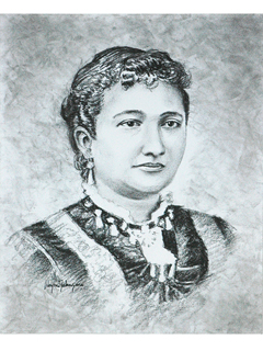 Bernice Pauahi Bishop by Wayne Takazono