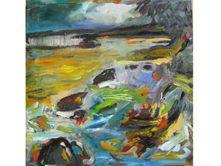 Revisiting Kahala Beach Series III by Ellen Dieter