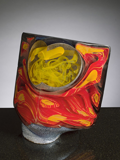 Enigma Series Cube #1 by Michael & Misato Mortara