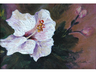 Hibiscus II by Toni Martin 