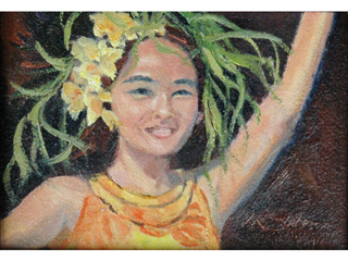 Hula Dancer  by Ingrid Salmon