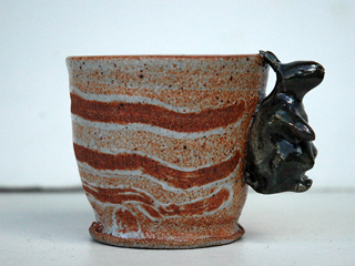 Green Rabbit Cup by Daven Hee