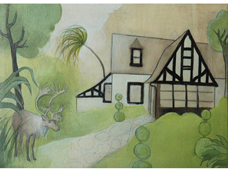 Quaintness And Charm In A Lovely Residential District  by Kirsten Rae Simonsen