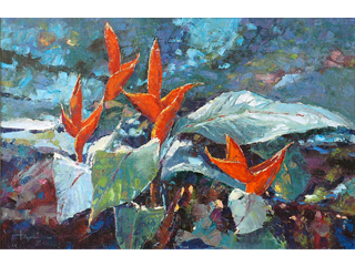 Heleconia by Hiroshi Tagami (1928-2014)