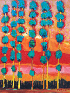 Blue Pops by Anthony  Mendivil