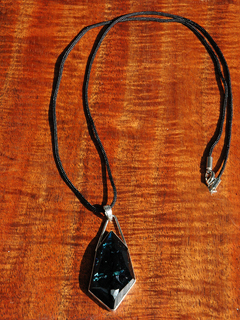 Random Facet Pendant by Monika Reimann