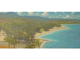 Kailua Beach Park (From Cliff House) by Russell Lowrey
