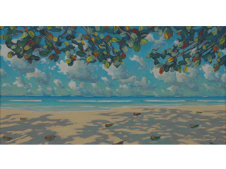 Hawaiian Kamani Tree by Russell Lowrey