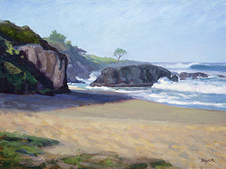 Waimea West Swell by Lynne Boyer