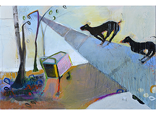 Every Day Is A Life Left Behind II by Ellen Dieter