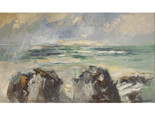 Abstract Seascape by John Young (1909-1997)