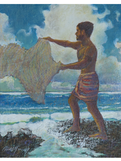 Net Thrower II by Russell Lowrey