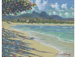 Waimanalo Light by Russell Lowrey