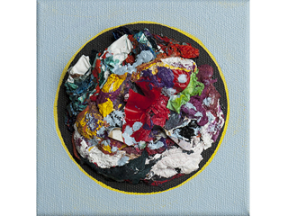 Blue Dot 1 by Ellen Dieter