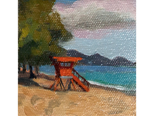Orange Guard by Lynne Boyer
