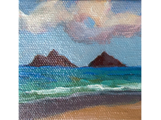 Lanikai Mokuluas by Lynne Boyer