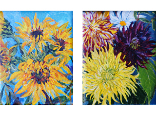 Linda's Dahlias by Linda  V.G. Kelley (View 2)