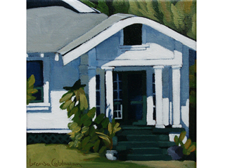 Little White House by Brenda Cablayan