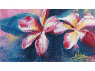 Plumerias by Michelle Wynn