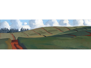 Rolling Fields by Brenda Cablayan