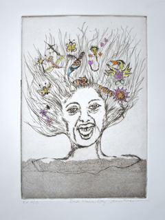 Bad Hair Day ev 3/15 by Ann Kondo Corum