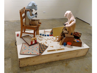 Playdate (blue) by Lynn Weiler Liverton (View 2)