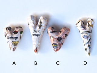 Ceramic Hearts - Group 1 by Suzanne  Wolfe