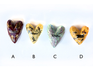 Ceramic Hearts - Group 8 by Suzanne  Wolfe