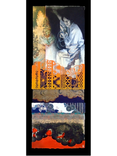 Maui Approaches the Sleeping Sun by Jonathan Yukio Clark