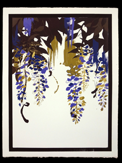 Hanafuda Composition X by Jonathan Yukio Clark