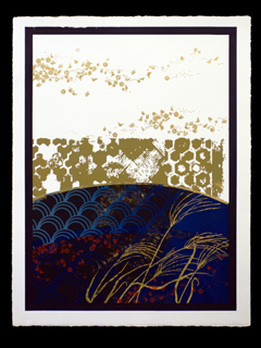 Hanafuda Composition IX by Jonathan Yukio Clark
