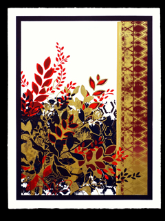 Hanafuda Composition VIII by Jonathan Yukio Clark