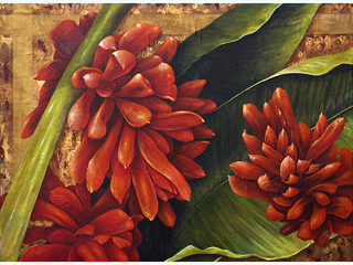 Red Ginger Gold by Sandra Blazel