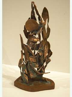 Copper Trees with Sun by Satoru Abe (1926-2025)