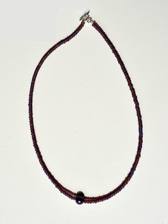 Single Fresh Water Pearl with Purple Beads by Russell  Lowrey's Doges Treasures