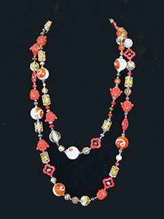 Smiling Buddha Necklace by Russell  Lowrey's Doges Treasures