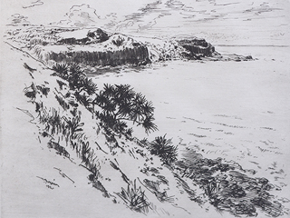 Untitled:  Kauai by Huc Luquiens (1881-1961)