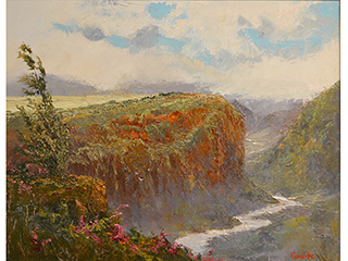 Hanapepe Valley by Ed  Furuike