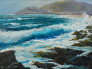 Waimea Bay by Ed  Furuike