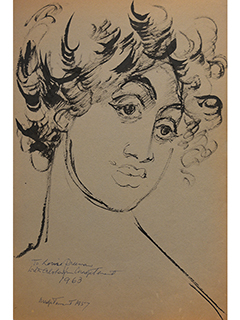 Untitled:  Portrait by Madge  Tennent (1889-1972)
